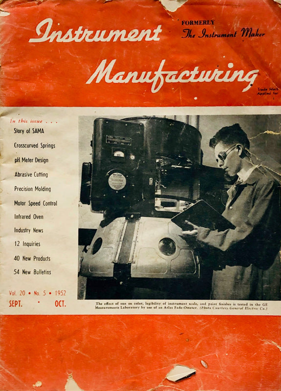 Instrument Manufacturing