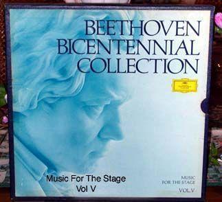 Beethoven Bicentennial Collection Music For The Stage Vol V