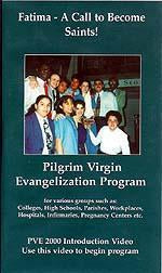 Pilgrim Virgin of Fatima Evangelization Program 2000 - VHS Video