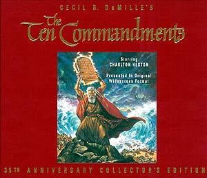 The Ten Commandments - VHS Video