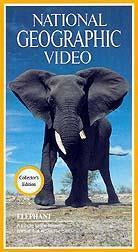 National Geographic Collector's Ed. Video: Elephant - VHS Video - VHS Video