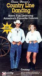 Diane Horner's Country Line Dancing - VHS Video
