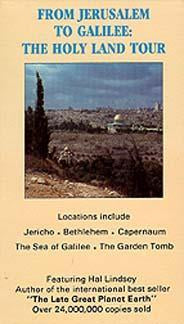 The Holy Land Tour:  From Jerusalem to Galilee - VHS Video