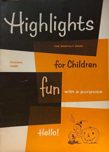 Highlights for Children, Vol. 13 Number 8, October 1958