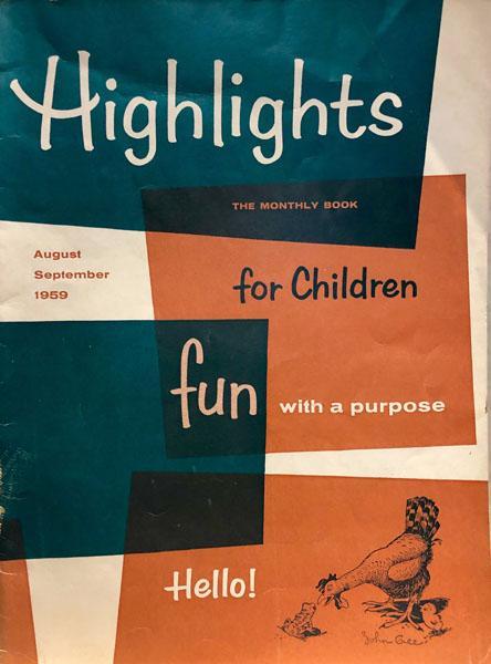 Highlights for Children, Vol. 14 Number 7, August September 1959