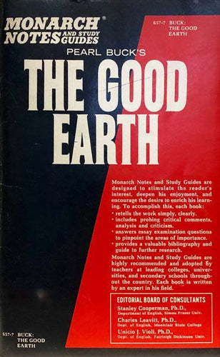 Pearl Buck's The Good Earth